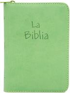 Biblia flexible cierre verde oliva
