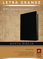 Santa  biblia letra grande (Piel) [Biblia]