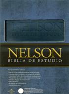 Biblia de estudio Nelson (Piel) [Biblia]
