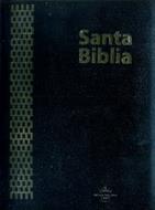 Biblia RVR 085 Negra Canto Dorado