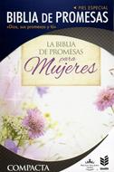 Biblia De Promesas Compacta Floral-Piel Especial