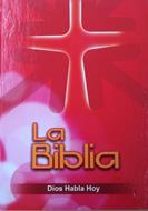 Biblia DHH Version Popular Tamaño83DKLGi Letra Gigante -Rojo (Tapa Dura) [Biblia]