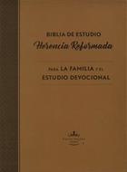 Biblia De Estudio Herencia Reformada Imitación Piel Cafe (Tapa dura) [Biblia]