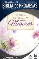 Biblia De Promesas Compacta Floral (Imitación Piel) [Biblia]