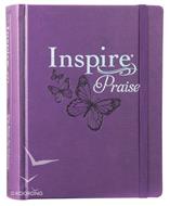 Biblia Inspire NLT-Purpura (Tapa dura - piel)
