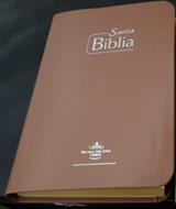 Biblia RVR Tamaño 065e Café Canto Amarillo (Rígida Imitación Cuero color Café) [Bíblia]
