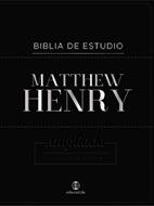 RVR Biblia de Estudio Matthew Henry (Piel Elaborada) [Biblia de Estudio]