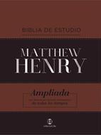 Biblia Estudio Matthew Henry/RVR/Piel Especial Indice