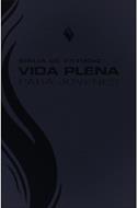 Biblia De Estudio De La Vida Plena Para Jovenes/Imitacion Piel/Negro (Imitación piel )