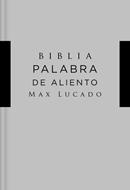 Biblia NVI/Lucado/Palabra De Aliento/Tapa Dura/Gris/Interior A Dos Colores