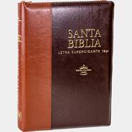 Biblia/RVR086cLSGiZ/Letra Super Gigante 19pt./Negrra-Marron