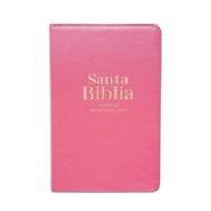 Biblia RVR1960 Manual Letra Grande / Imitación Piel Rosa