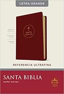 Biblia RVR60/Edicion De Referencia/Ultrafina/Cafe Rojizo/Letra Grande (Imitación Piel)