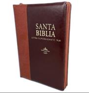Biblia/RVR086cLSTIGi /Marron /Letra Siper Gigante 19 pt.