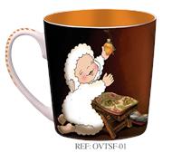 Taza Ovejitas Soy Feliz (REF: OVTSF-01)