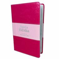Biblia/RVR1960/Manual/Imitacion/Bitono/Rosa Claro-Rosa Oscuro