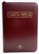 Biblia /RVR025cZTILMa PJR/ Vino tinto (Imitación piel)