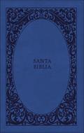Biblia RVR60/Tierra Santa/Ultrafina/Letra Grande/Leathersoft/Azul Con Cierre (Imitación Piel)