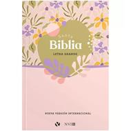 Biblia NVI/Manual/Letra Grande/Rustica/Flores