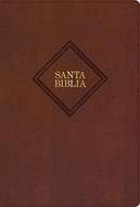Biblia RVR60/Letra Grande Tamaño Manual/Cafe/Piel Fabricada (Imitación Piel)