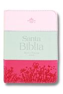 Biblia RVR60/025cztiTricolor Rosa/Blanco/Fucsia/Imitacion Piel Alta Calidad (Imitación Piel)