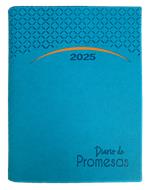 Agenda Diario De Promesas 2025 Azul Claro (Tapa Dura) [Agenda]