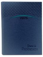 Agenda Diario De Promesas 2025 Azul Acero (Tapa Dura) [Agenda]