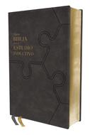 Biblia Estudio Inductivo NBLA/ Gris Piel Italiana (Símil Piel) [Biblia]