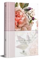 Biblia KJV Holy Bible/ Ingles/ Rosa Flores TD (Tapa Dura) [Biblia]