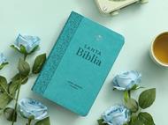 Biblia RVR6068cLGi Coleccion Corinto Turquesa (Símil Piel) [Biblia]