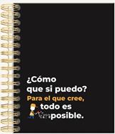 Libreta Anillada/ Para El Que Cree Todo Es Posible (Rústica anillada) [Cuaderno]