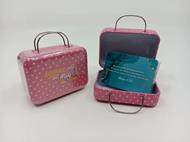 Caja De Promesas Metálica Maleta/ Equipaje Para Una Mujer De Dios