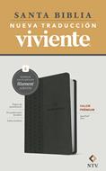 Biblia NTV Gris/ Valor Premium Filament (Símil Piel)