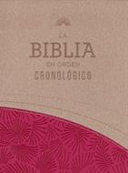 Biblia En Orden Cronologico RVR60/ Rosa Imitacion Piel (Símil Piel)