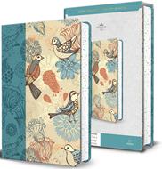 Biblia RVR60 Azul Con Pájaros/ Letra Gigante Imitación Piel/ Canto Pintado (Símil Piel) [Biblia]