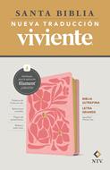 Biblia NTV Rosada Letra Grande/ Ultrafina Filament (Símil Piel)