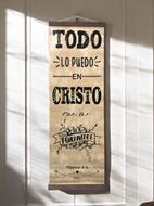 Pergamino Todo lo Puedo en Cristo