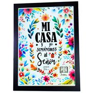 Cuadro De Arte Interactivo/ Mi Casa Y Yo [Pergamino]