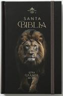 Biblia RVR6065c/ Leon de Juda/ Negra Tapa Dura Elastico (Tapa Dura) [Biblia]