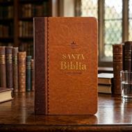 Biblia RVR60c Cafe/ Canto Dorado/ Premios Y Regalos (Símil Piel)
