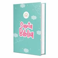 Biblia /RVR043LG/Azul Aguamarina/ Canto Blanco (Tapa Dura) [Biblia]