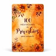 100 Meditaciones De Proverbios Para Compartir (Tapa dura)