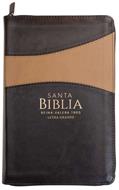 RVR60 Biblia Bitono Tamaño Manual Letra Grande con Cierre (Símil Piel)