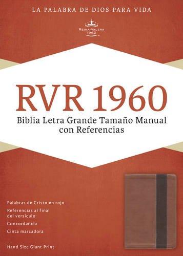 RVR 1960 Biblia Letra Grande Tamaño Manual con Referencias