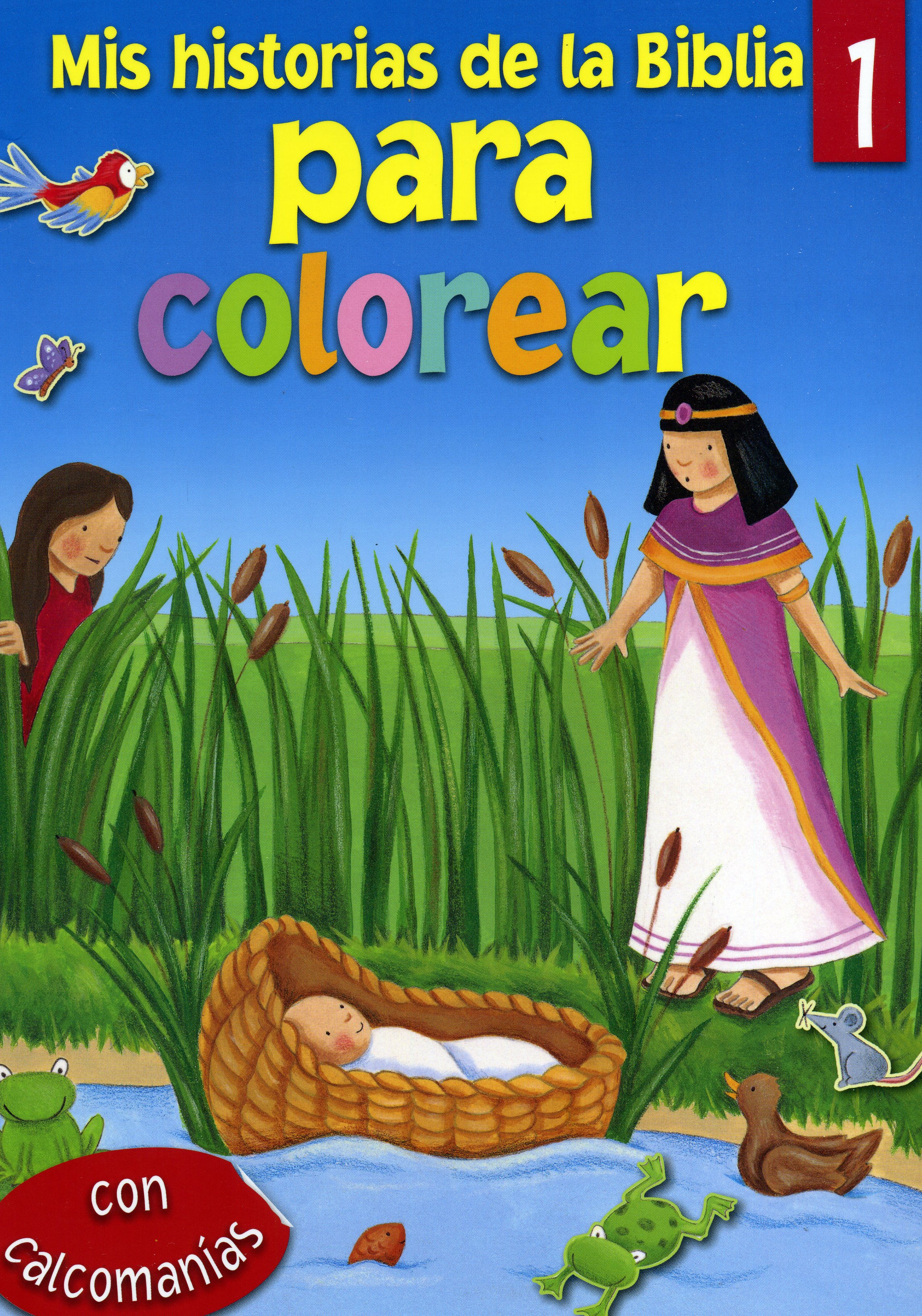 Mis Historias de la Biblia para Colorear - Tomo 1 (9781558832084): CLC  Colombia