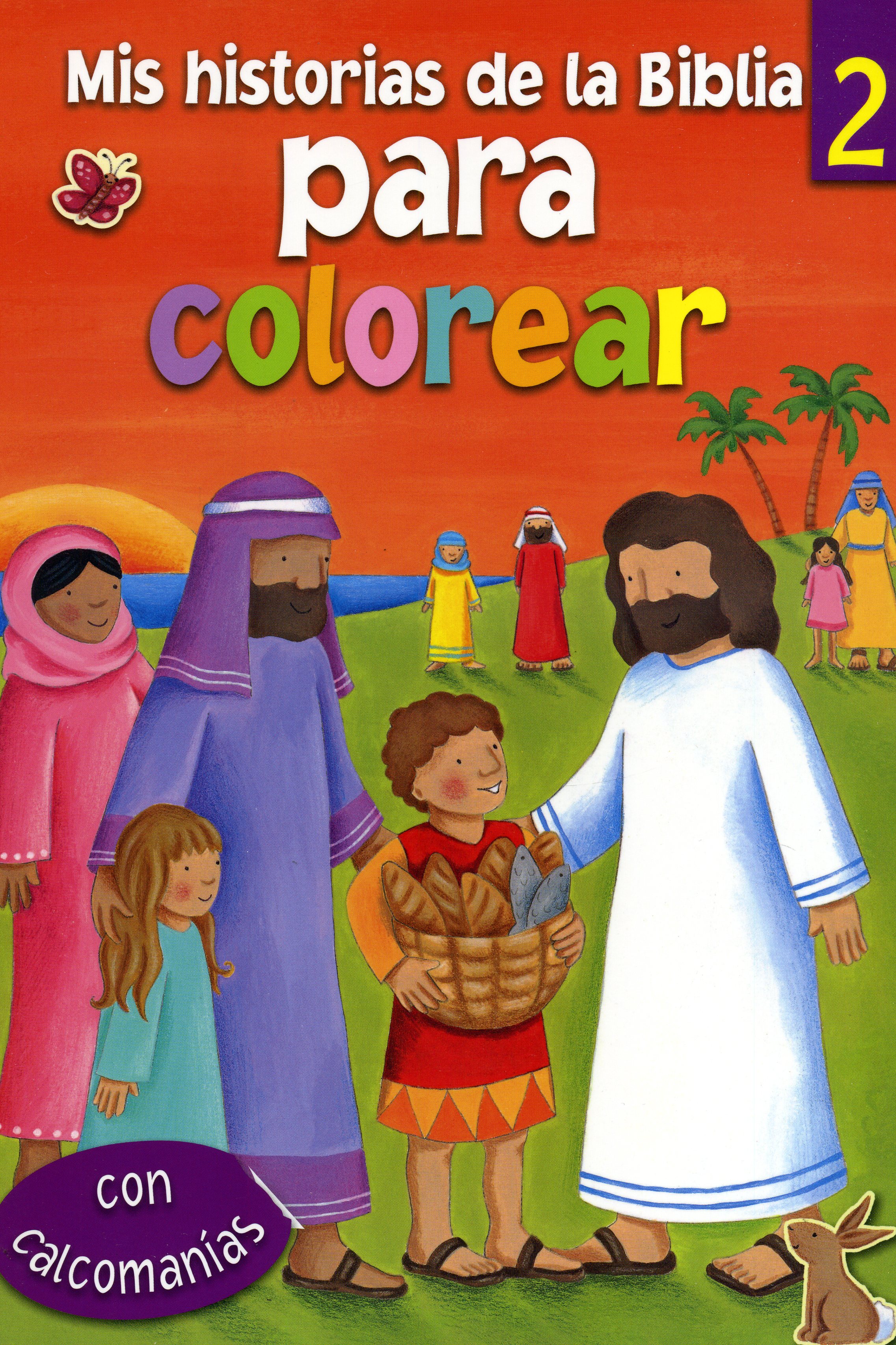 Mis historias de la biblia para colorear - Tomo 2