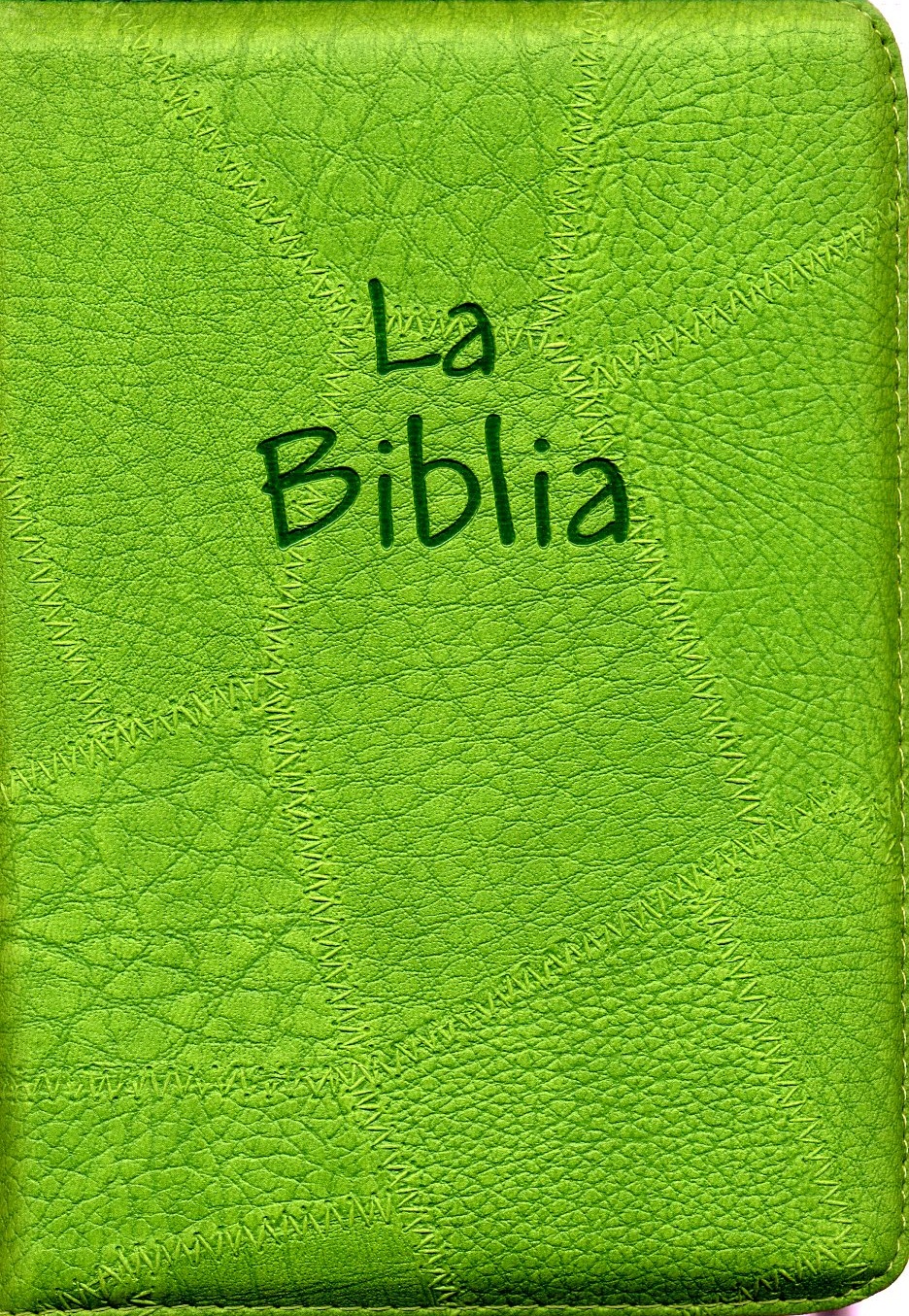 Biblia flexible verde oliva