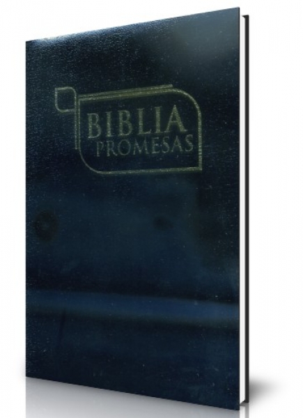Biblia  promesas semi flexible negro