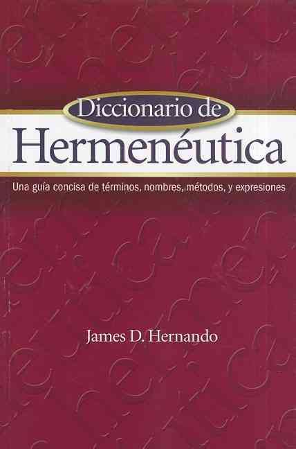 Diccionario De Hermeneutia