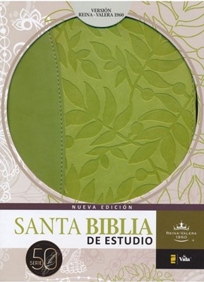 Biblia De Estudio Piel Verde